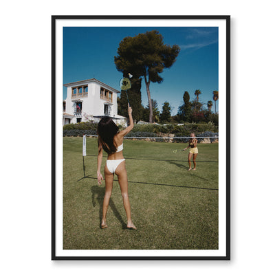 Badminton At The Villa
