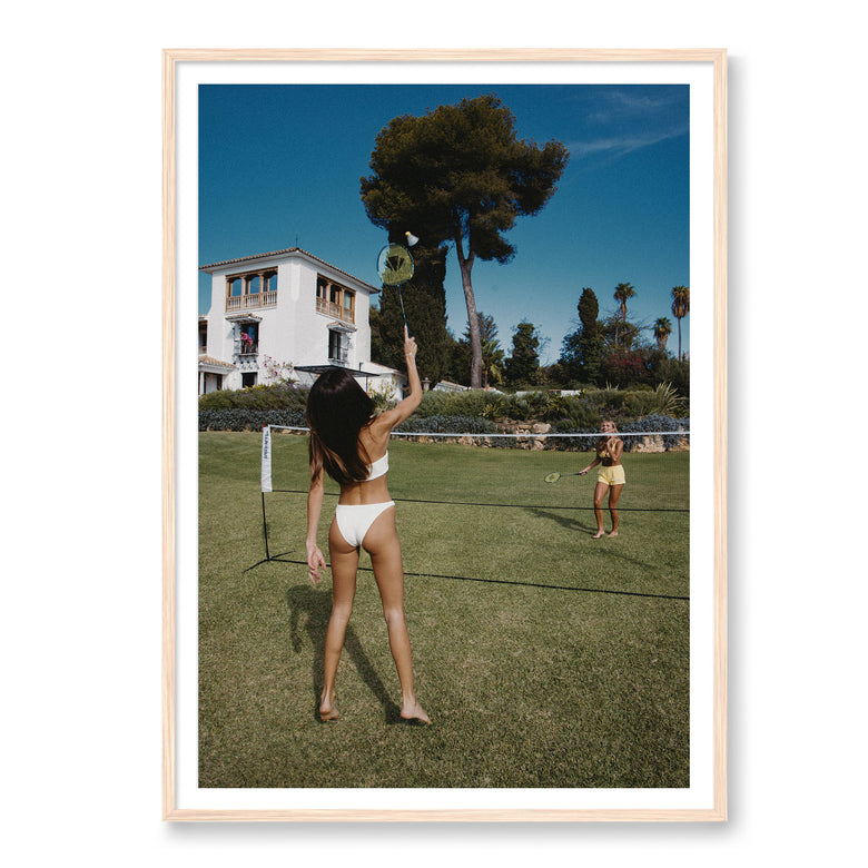 Badminton At The Villa
