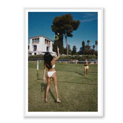 Badminton At The Villa