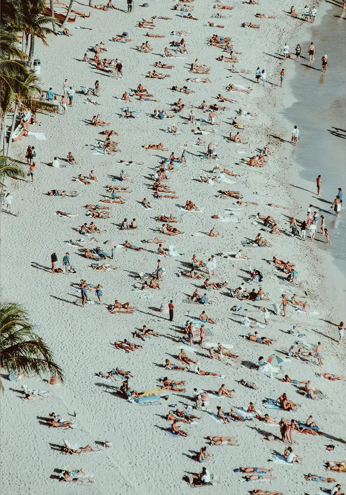 Beaching In Waikiki - In Real Life