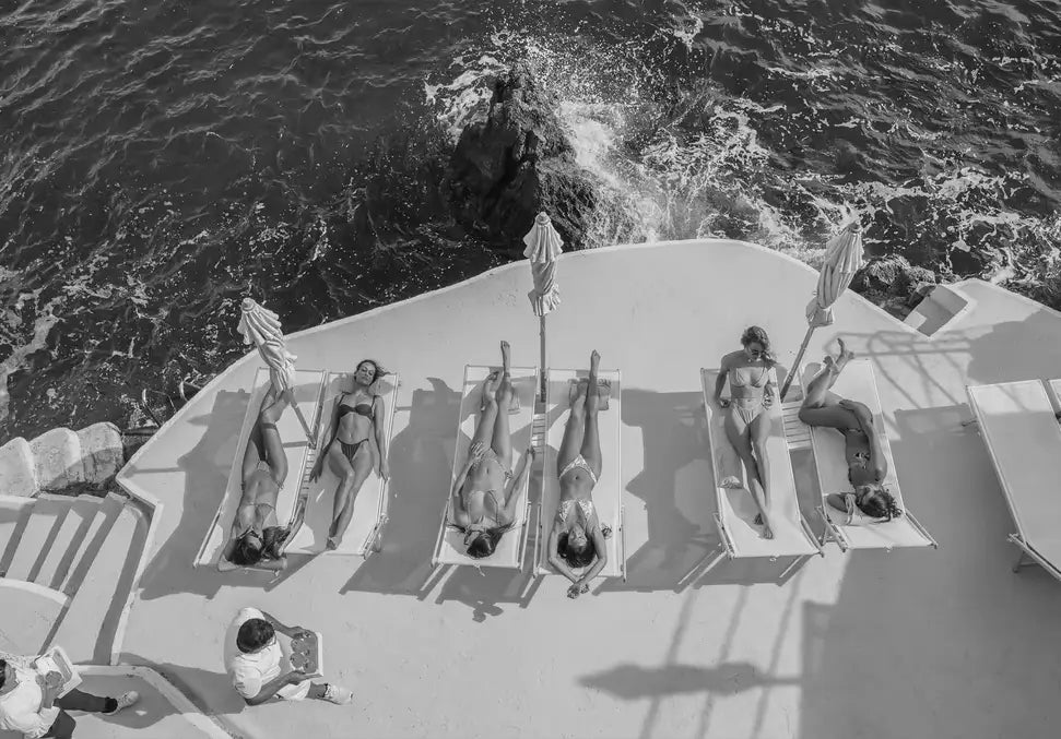 GIRLS JUST WANNA HAVE SUN B&W - In Real Life