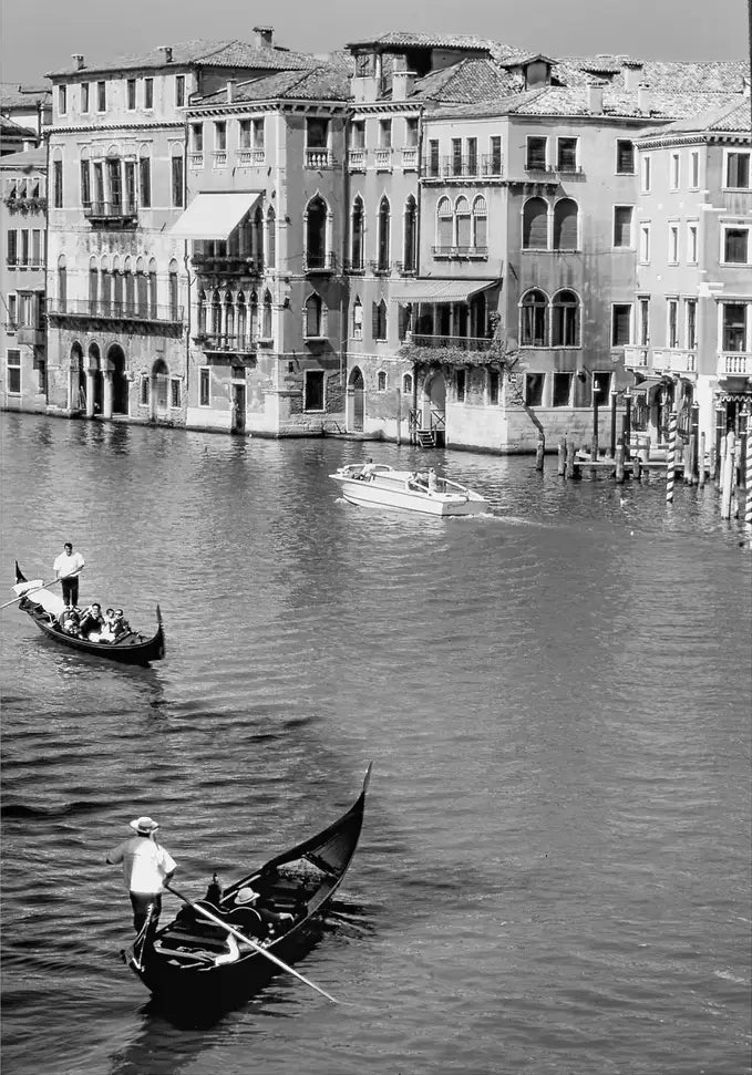 Gondolas In Venice - In Real Life