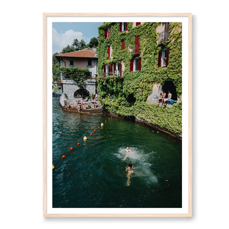 Swimming At Lake Como