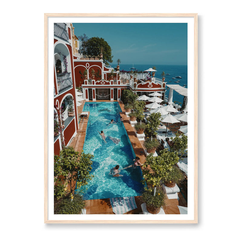 Poolside in Positano
