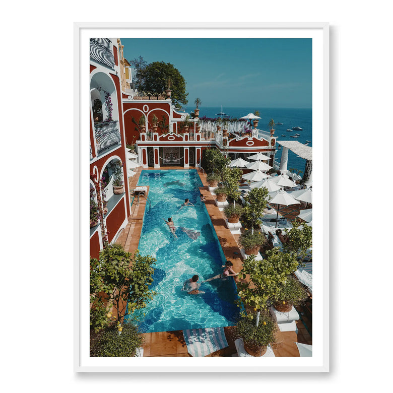 Poolside in Positano