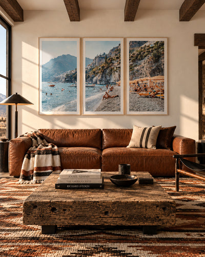 Afternoon In Italy (Triptych)