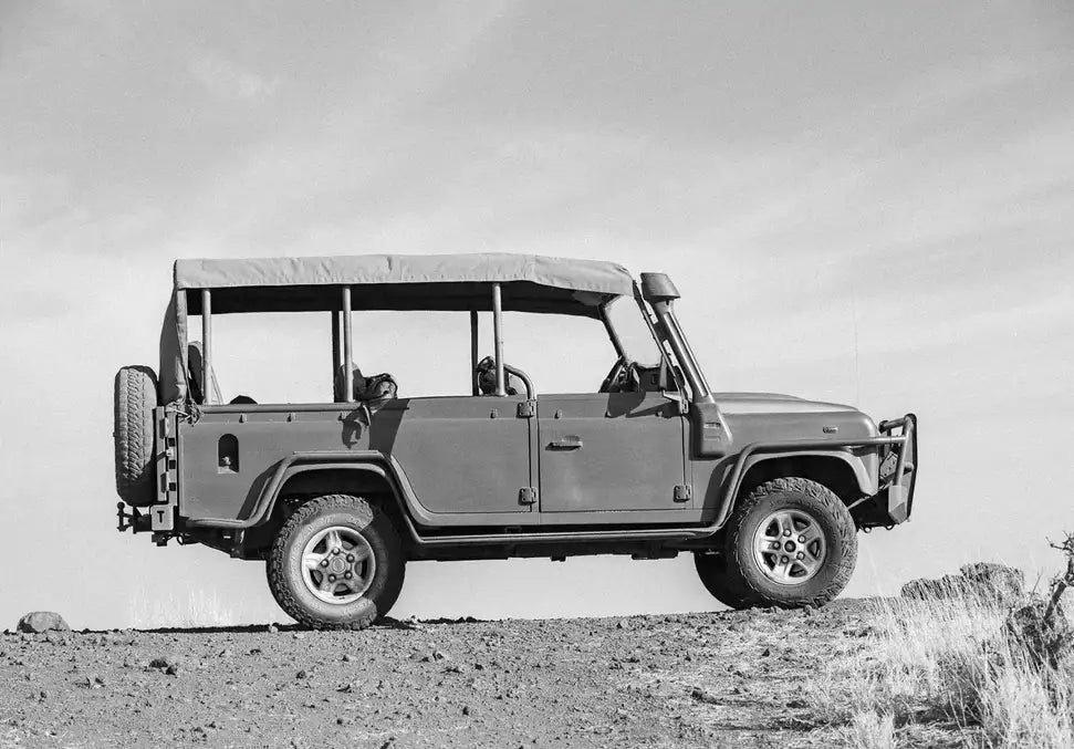 Safari Ride BW - In Real Life