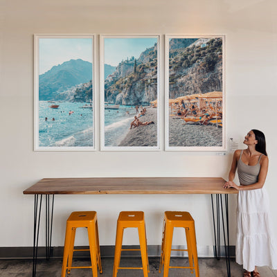 Afternoon In Italy (Triptych)
