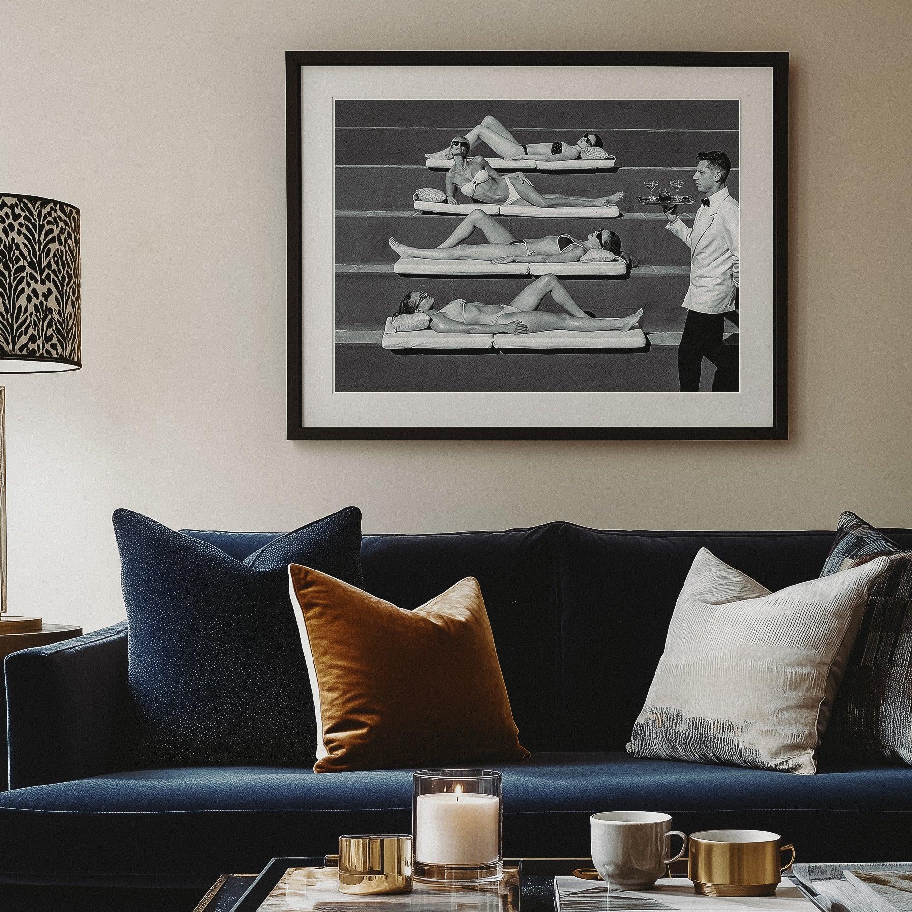 The Lounge Hour B&W - In Real Life