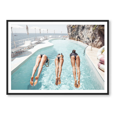 Divers In Amalfi